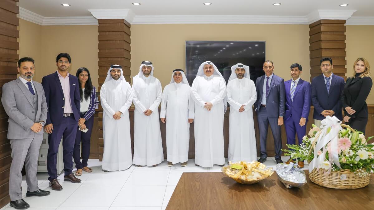 Zerone HiTech team with client stakeholders in Qatar